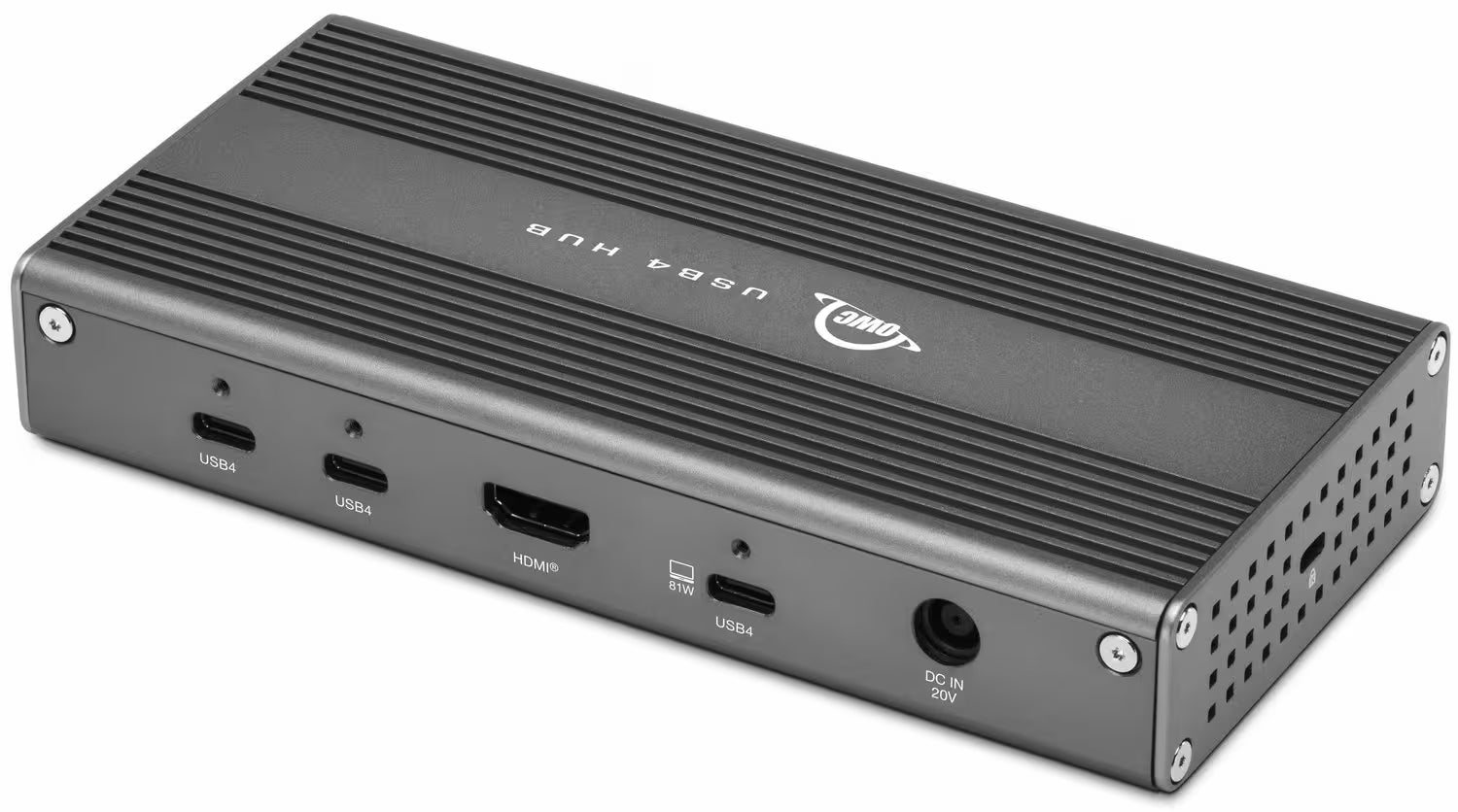 OWC USB4 Hub - 6-Port USB4 Hub with HDMI 2.1 and 81W Charging