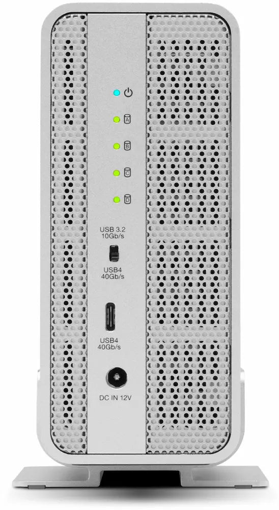 OWC Express 4M2 USB4 RAID Enclosure – 4-Bay M.2 NVMe SSD, Up to 3200MB/s