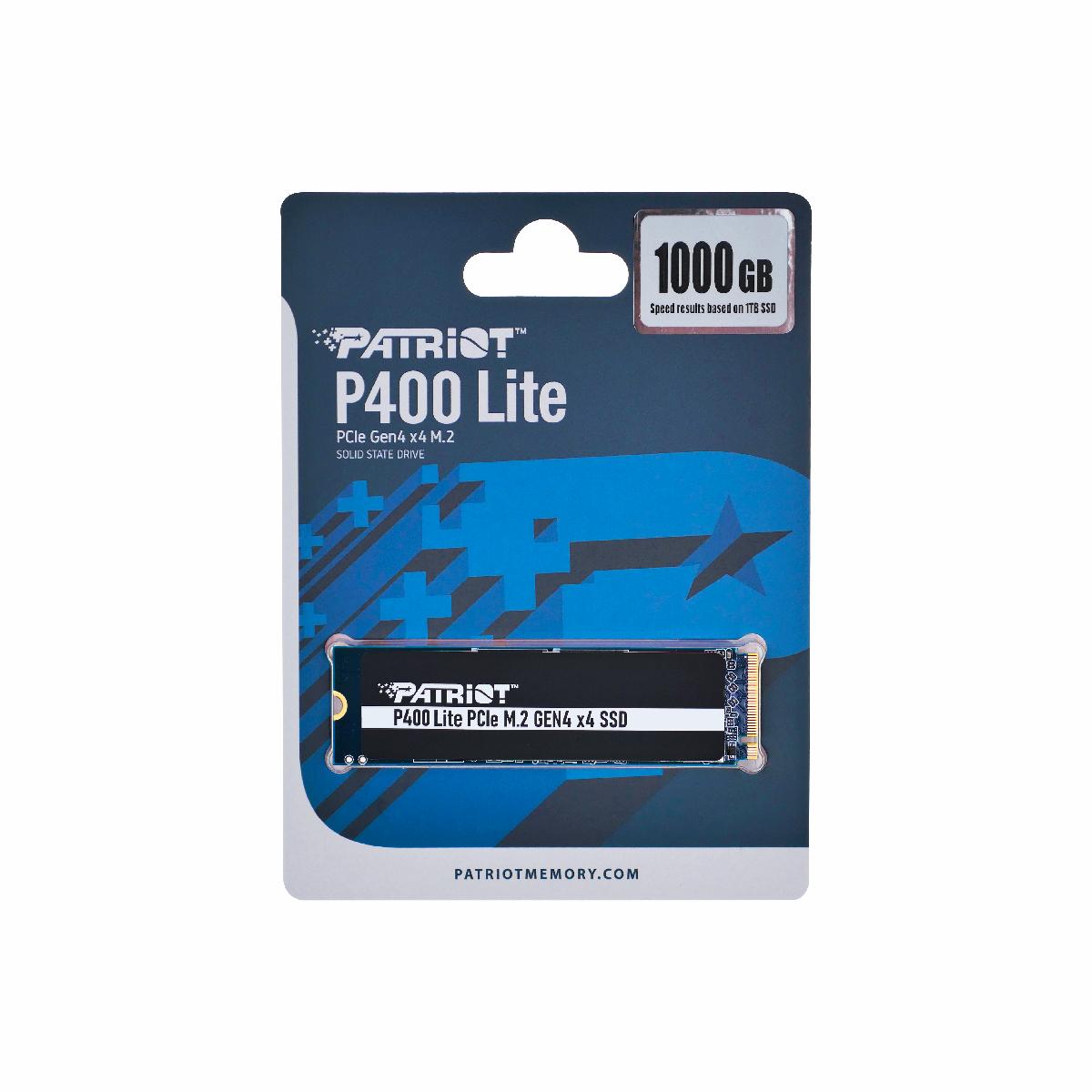 Patriot P400 Lite M.2 NVMe 2280 SSD – High-Speed PCIe 4.0 Storage