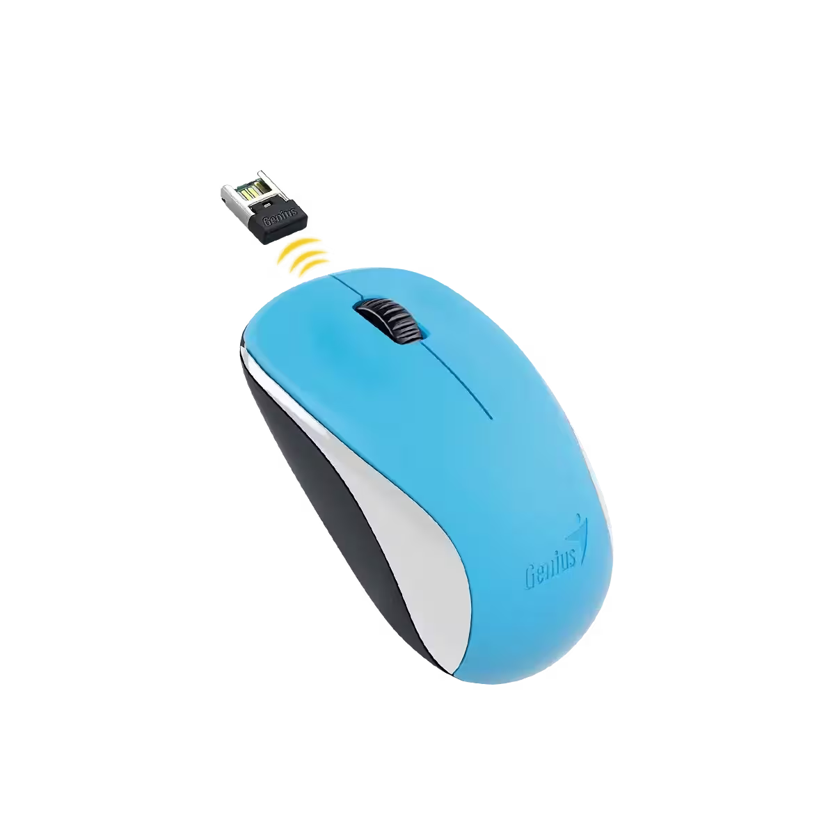 Genius NX-7000 Wireless Mouse for Laptop, Mac & PC – 2.4GHz USB Mouse
