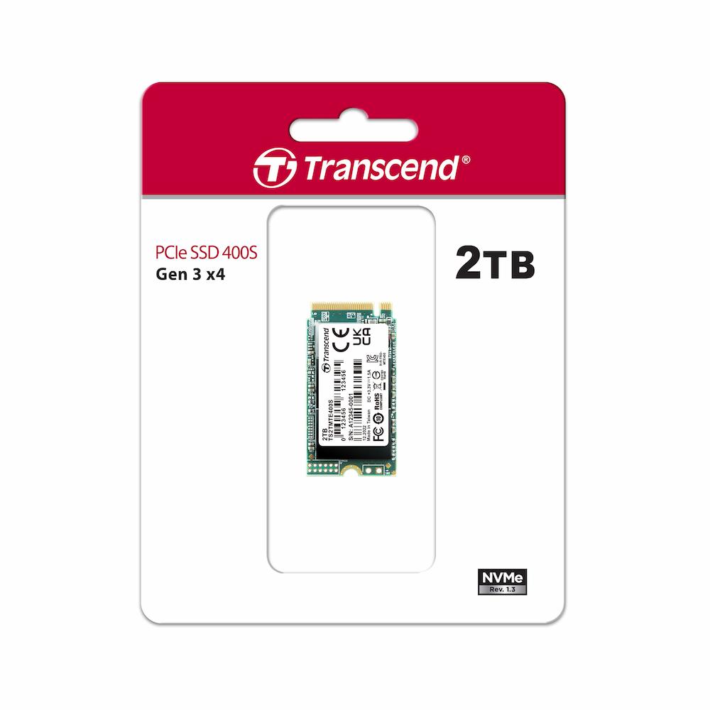 Transcend M.2 PCIe NVME Gen3 x4 (2242) 400S series SSD