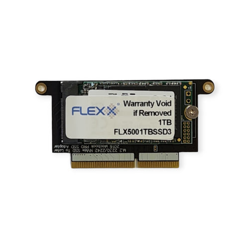 Flexx LX500 PCIe NVME SSD upgrade kit with tools for select 2016-2017 MacBook Pro