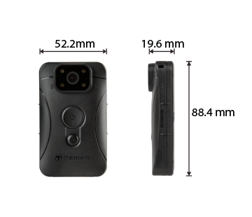 Transcend DrivePro Body 10C body/action camera Full HD 1080P