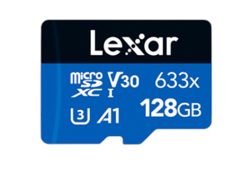 Lexar High-Performance 633x SDXC UHS-I Card w/ adapter – Reliable Storage for Full-HD and 4K Video