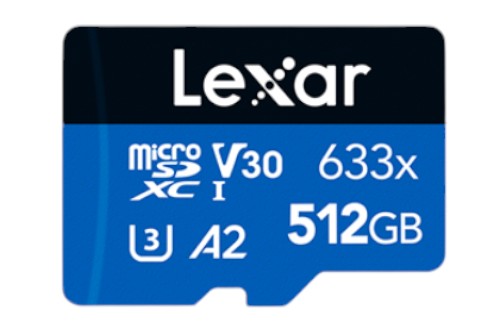 Lexar High-Performance 633x SDXC UHS-I Card w/ adapter – Reliable Storage for Full-HD and 4K Video