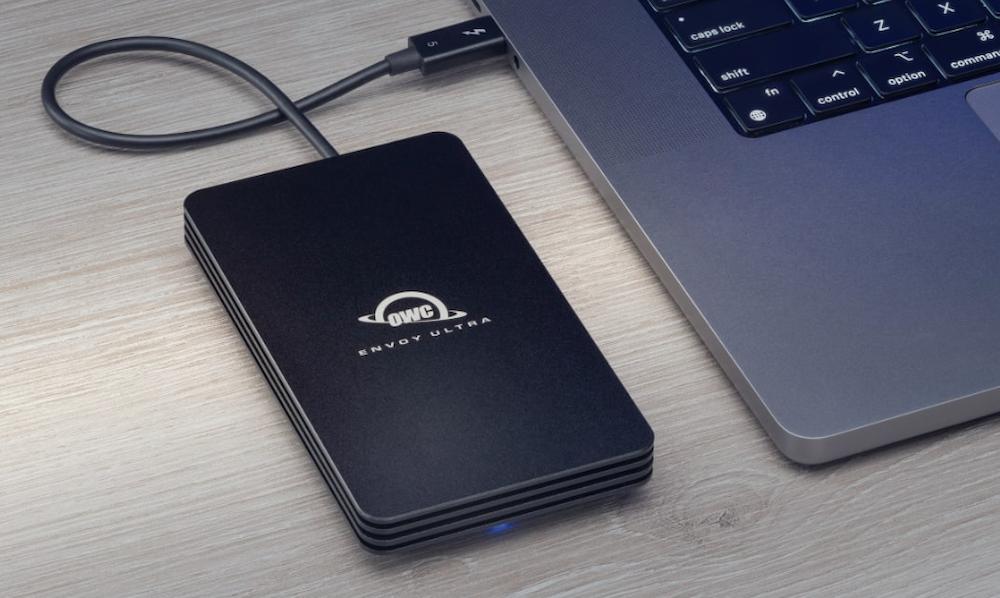 OWC Envoy Ultra Thunderbolt™ 5 SSD – 6,000 MB/s Portable SSD (2TB/4TB) – Rugged & Fast External Drive