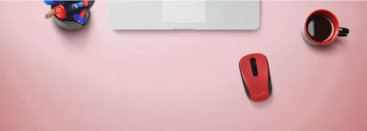 Genius NX-7000 Wireless Mouse for Laptop, Mac & PC – 2.4GHz USB Mouse