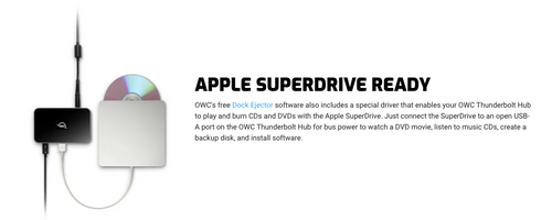 OWC 5-Port Thunderbolt 4 Hub – Easy USB-C and USB 3.2 Connections
