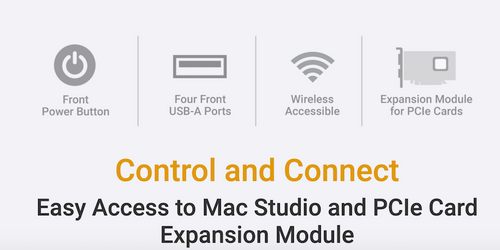 Sonnet xMac Studio with no PCIe card expansion module