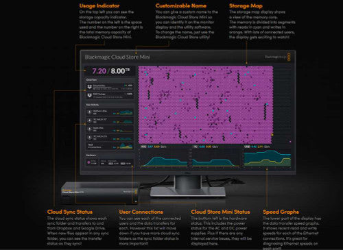 Blackmagic Cloud Store Mini 8TB and 16TB