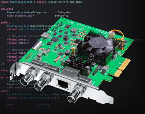 Blackmagic Decklink IP/SDI HD Capture and playback card