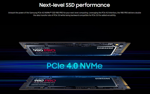 Samsung 980 Pro M.2 PCIe NVMe Solid state drive - SSD (2280)