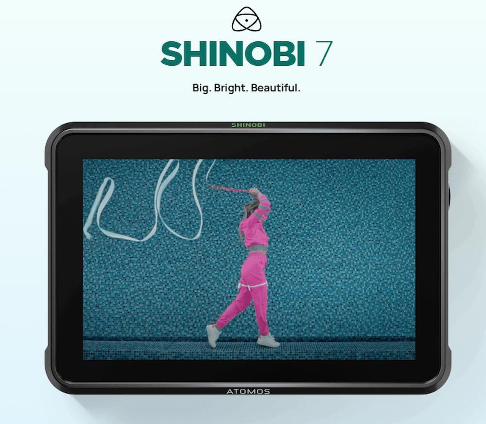 Atomos Shinobi 7 HDR On-Camera Field Monitor with 2200-Nit Brightness