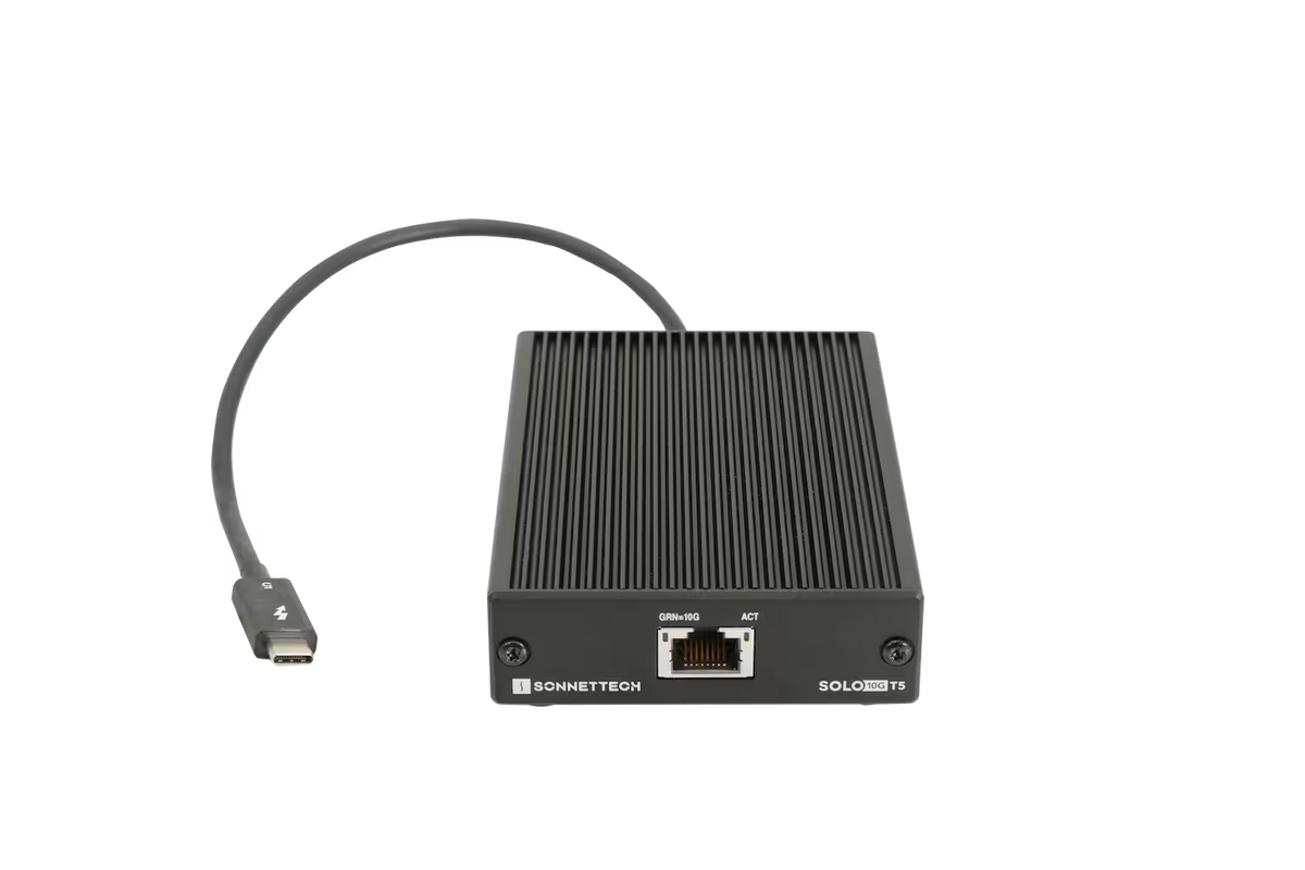 Sonnet Solo10G T5 - Thunderbolt 5 10Gb Ethernet Adapter
