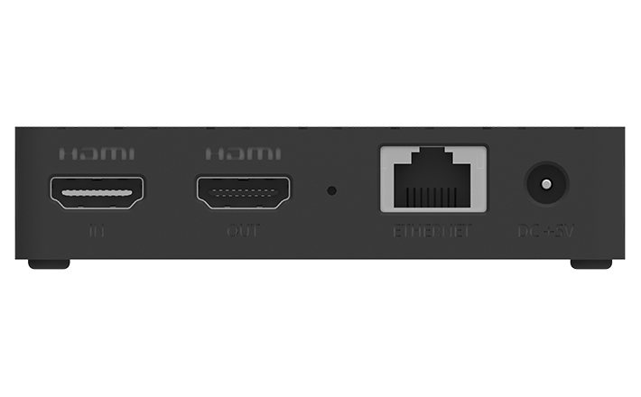 Magewell Ultra Stream HDMI - rear panel HDMI In Out Ethernet Power