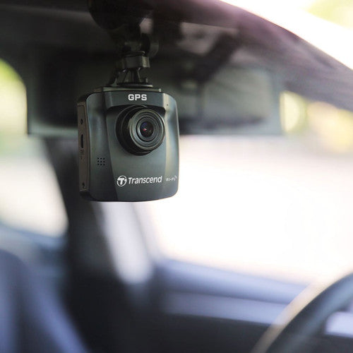 Transcend 64GB DrivePro 250 dashcam, Suction Mount, GPS