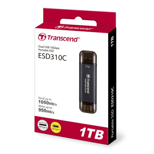 Transcend Portable SSD USB-C / USB-A model ESD310C