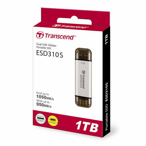 Transcend Portable SSD USB-C / USB-A model ESD310C