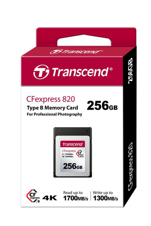 Transcend 820 series CFexpress Type B Card