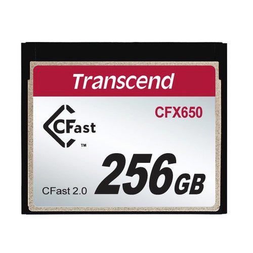 Transcend CFX650 CFast 2.0 memory card