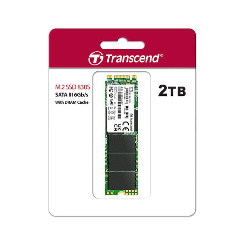 Transcend M.2 SATA III 830S series solid state drive - SSD