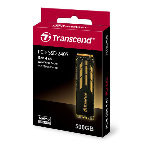 Transcend High-end M.2 (2280) NVME PCIe Express Gen 4.0 x4 3D NAND 240 series SSD