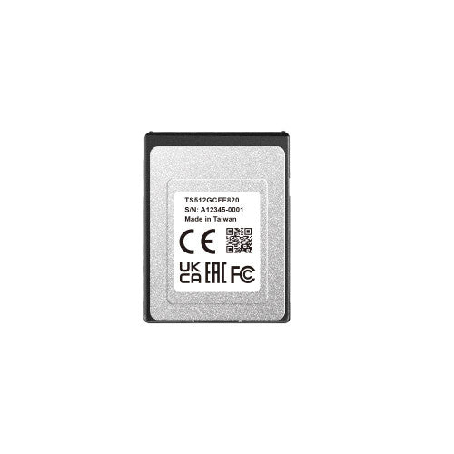 Transcend 820 series CFexpress Type B Card