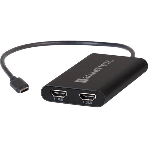 Sonnet USB-C to Dual 4K 60Hz HDMI Adapter