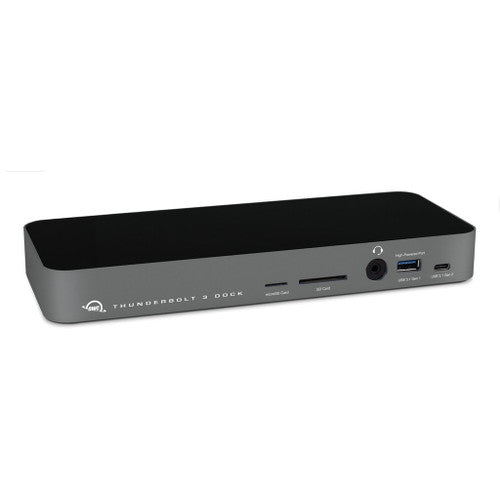 Open Box - OWC 14-Port Thunderbolt 3 Dock with Cable - Space Gray - UK 3 Pin Plug Type G