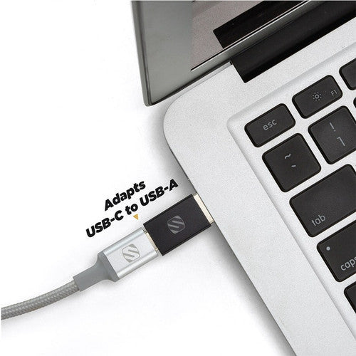 Scosche USB-A To USB-C Adapter 2-Pack