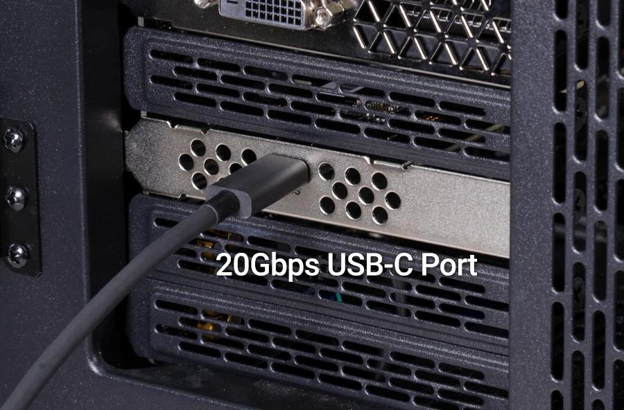 Sonnet Allegro Max USB-C 20Gbps 1-Port PCIe Card