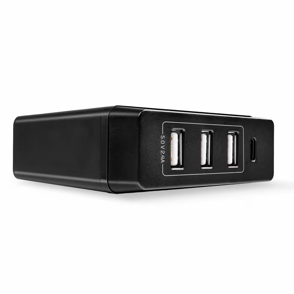 Lindy 72W 4-Port USB Type-C/A Smart Charger with Power Delivery