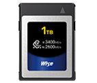 Wise CFexpress 4.0 Type B Memory Card 1TB