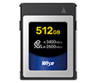 Wise CFexpress 4.0 Type B Memory Card 512GB