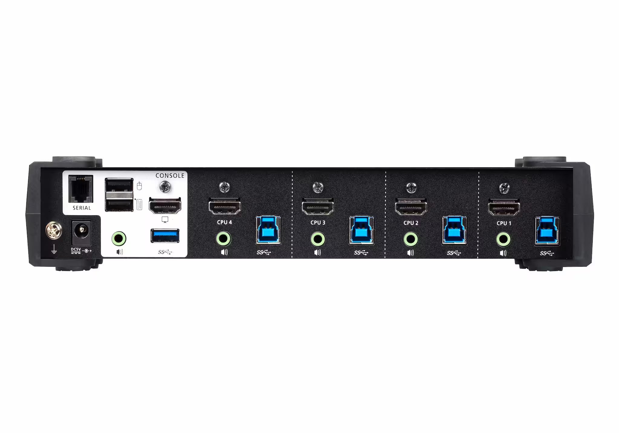 ATEN CS1824 - 4-Port USB 3.0 4K HDMI KVMP Switch with Audio Mixer Mode
