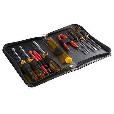 11 Piece PC Computer Tool Kit with Carrying Case