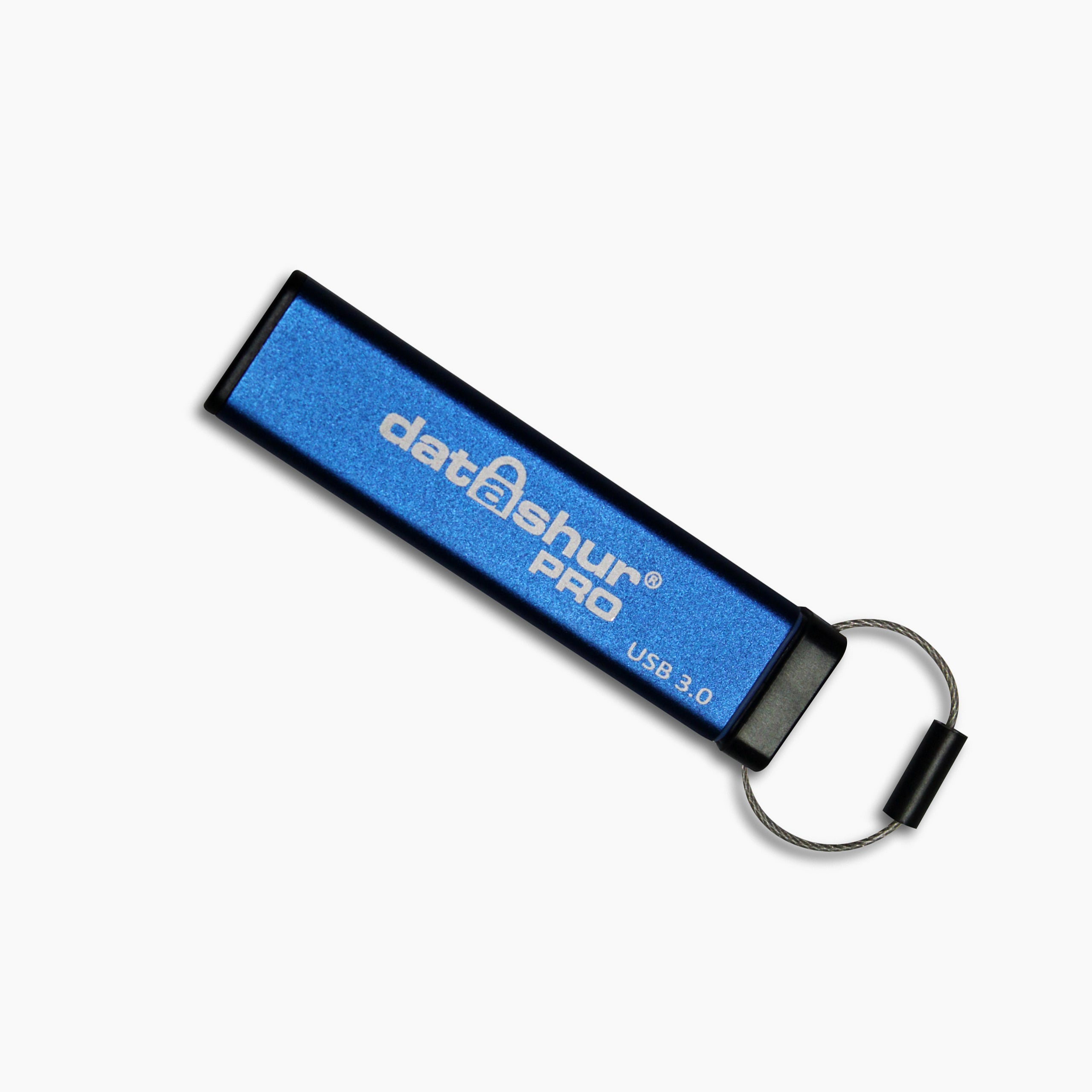 iStorage datAshur PRO — in use connected to laptop