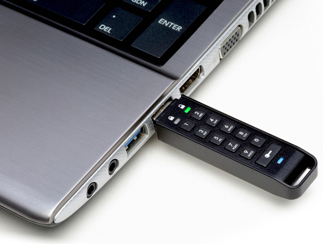 iStorage datAshur Personal2 — compatible with Windows, macOS, Linux, Android and more