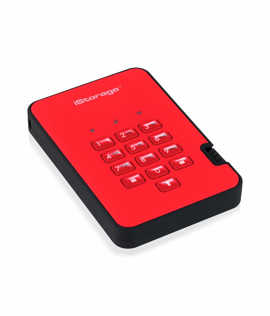 iStorage diskAshur² HDD - PIN-Authenticated Hardware Encrypted Portable Hard Drive