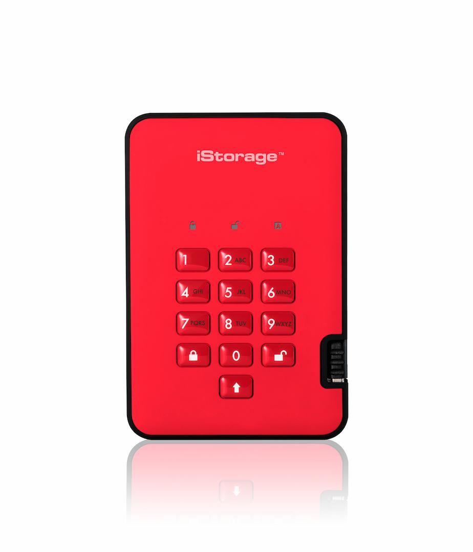 iStorage diskAshur² HDD - PIN-Authenticated Hardware Encrypted Portable Hard Drive