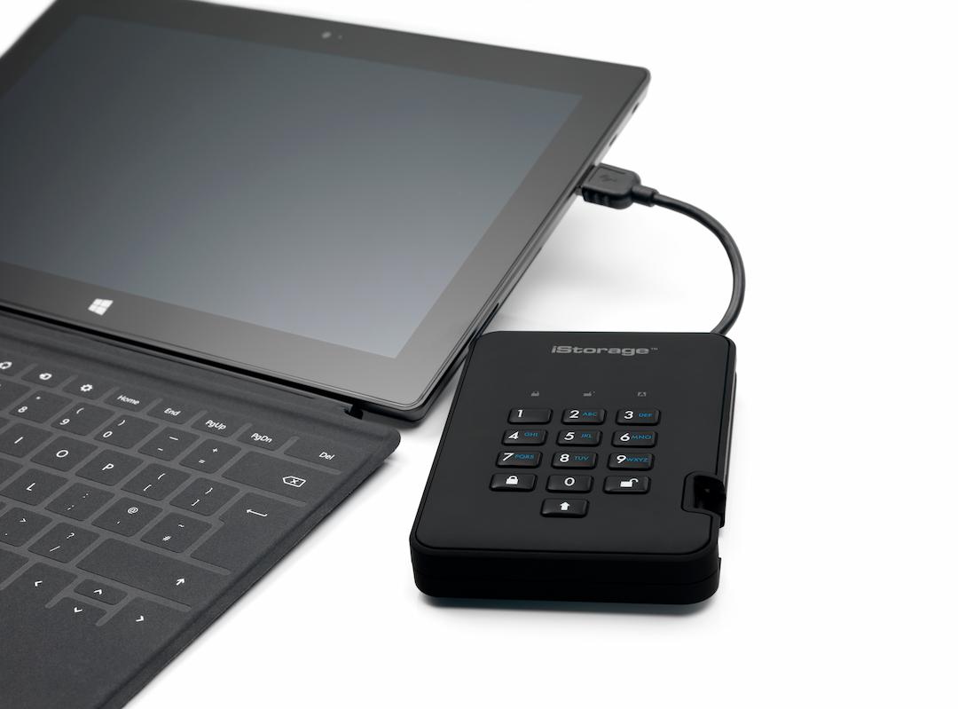 iStorage diskAshur² HDD - PIN-Authenticated Hardware Encrypted Portable Hard Drive