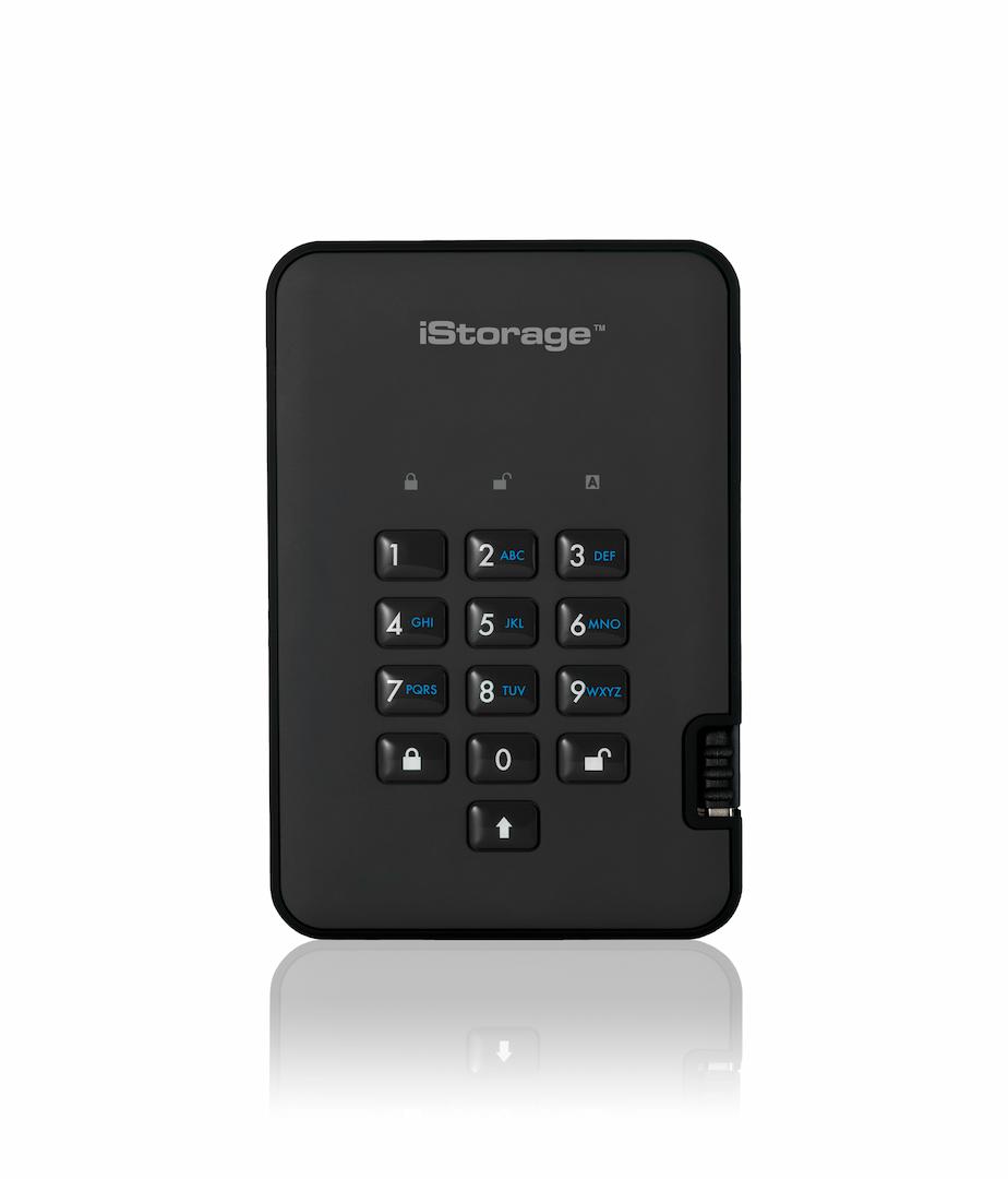 iStorage diskAshur² HDD - PIN-Authenticated Hardware Encrypted Portable Hard Drive