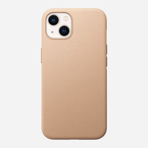 Modern Leather Case for iPhone 13 - Natural