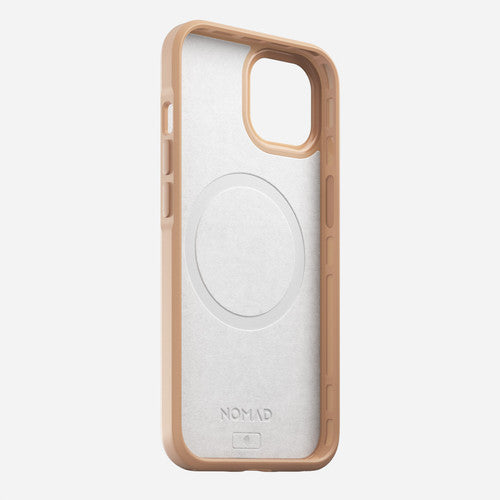 Modern Leather Case for iPhone 13 - Natural