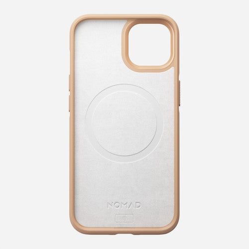 Modern Leather Case for iPhone 13 - Natural