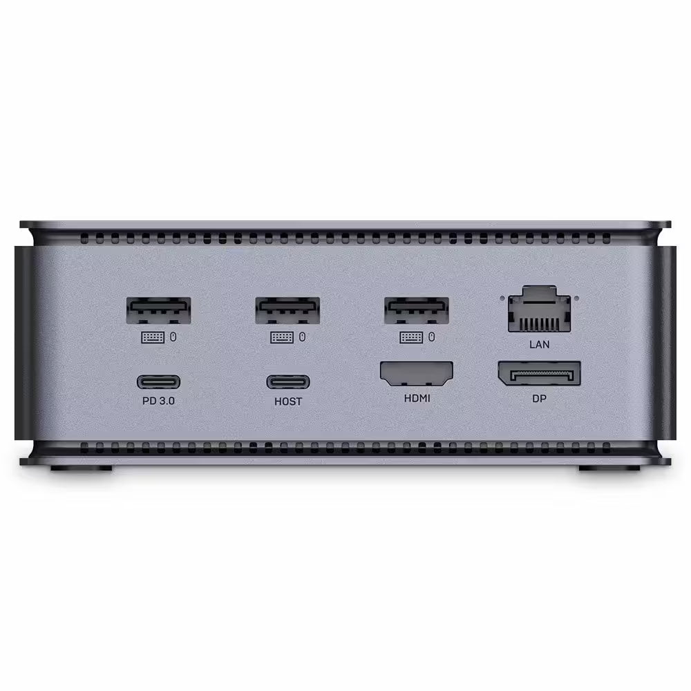 Lindy DST-Pro USB4 Laptop Docking Station with Multi Display and Gigabit Ethernet
