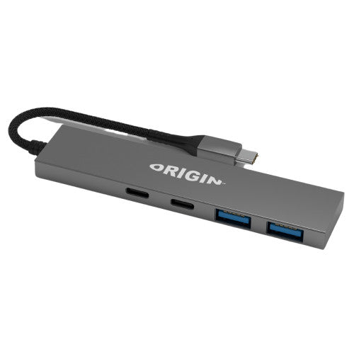 4 Ports - 2 x USB3.2 and 2 x Type-C Gen1 Hub Wired USB 3.2 Gen 1