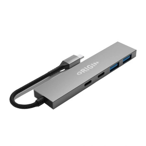 4 Ports - 2 x USB3.2 and 2 x Type-C Gen1 Hub Wired USB 3.2 Gen 1