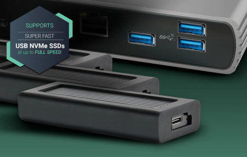 Sonnet Echo 11 Thunderbolt 4 HDMI Dock with Three Thunderbolt 4 Ports, One HDMI Port, 2.5Gb Ethernet, and 8K Display Support