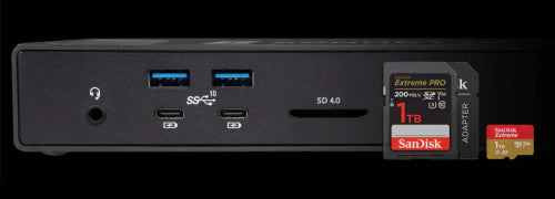 Sonnet Echo 20 Thunderbolt 4 SuperDock with NVME SSD installed